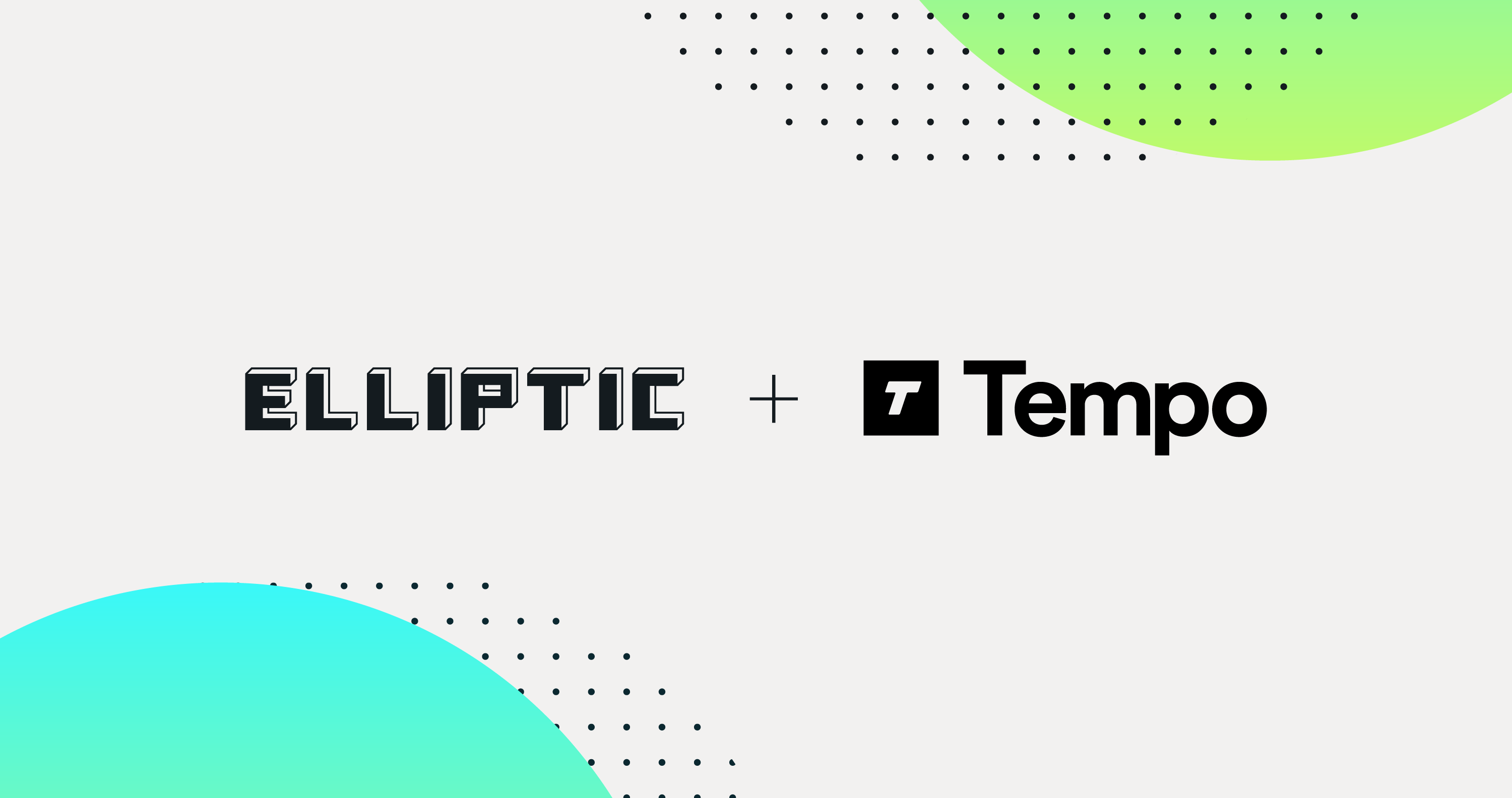 Official image for Elliptic Integrates with Tempo Blockchain