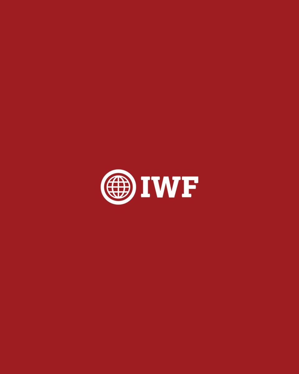 IWF logo on a red background.